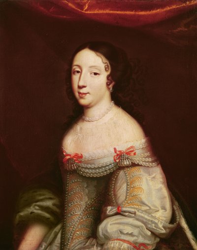 Retrato de Ana de Austria (1601-1666), Infanta de España, Reina consorte de Francia y Navarra (1615-1643) de Philippe de Champaigne